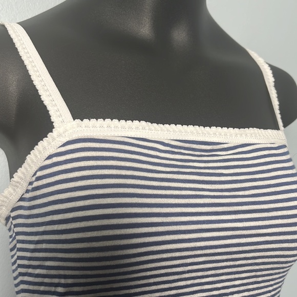COPY- Forever 21 Navy and White Cami Crop Top - Picture 3 of 7